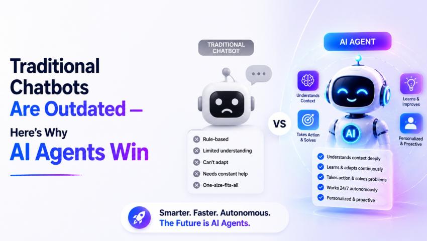 Traditional Chatbots Are Outdated - Here’s Why AI Agents Win