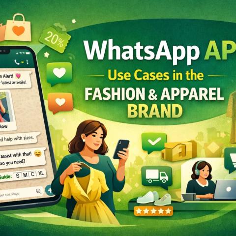 WhatsApp API Use Cases in the Fashion and Apparel Brand.